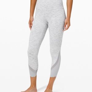 Lululemon Wunder Under Scalloped Hem High-Rise Crop 23"